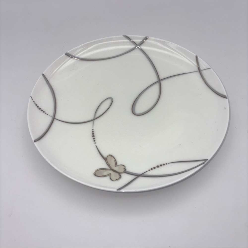 WATERFORD LISMORE BUTTERFLY Salad Plate Bone China - Picture 2 of 9